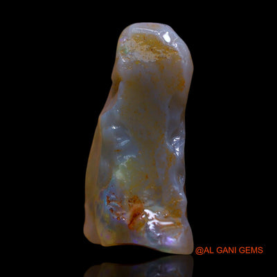 Natural Fire Opal Gemstone 9.00 Cts Loose Fancy Rough From Australia 17x16x7 mm RF-10
