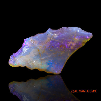 3.00 Cts Natural Australian Fire Opal Loose Gemstone Fancy Rough 23x12x4 mm RF-11