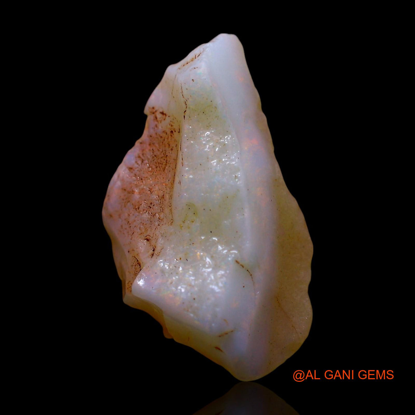 3.00 Cts Natural Australian Fire Opal Loose Gemstone Fancy Rough 17x9x4 mm RF-127