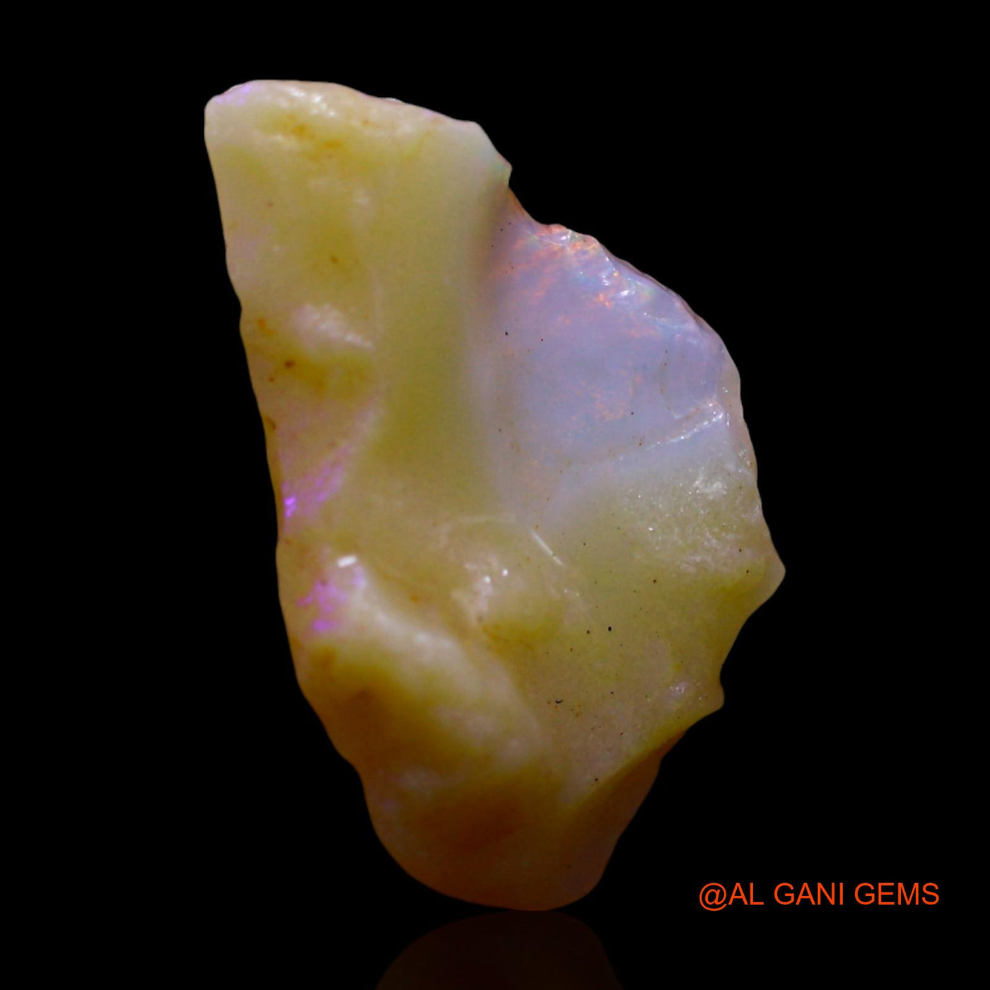 3.00 Cts Natural Australian Fire Opal Loose Gemstone Fancy Rough 17x9x4 mm RF-127