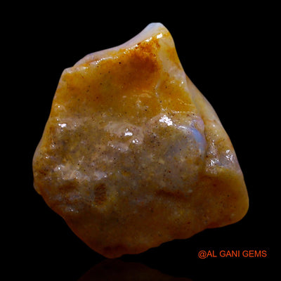 5.00 Cts Natural Australian Fire Opal Fancy Rough Loose Gemstone For Jewelry 13x12x5 mm RF-128