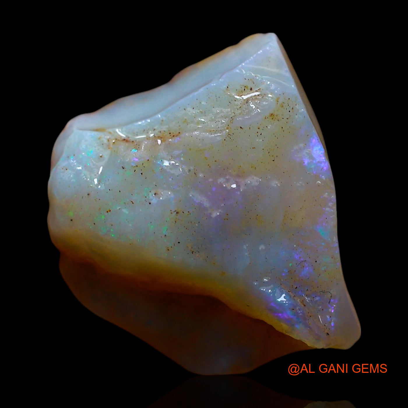 5.00 Cts Natural Australian Fire Opal Fancy Rough Loose Gemstone For Jewelry 13x12x5 mm RF-128