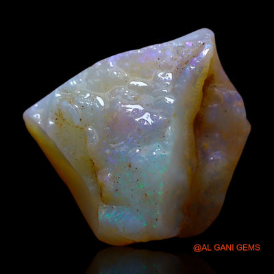5.00 Cts Natural Australian Fire Opal Fancy Rough Loose Gemstone For Jewelry 13x12x5 mm RF-128