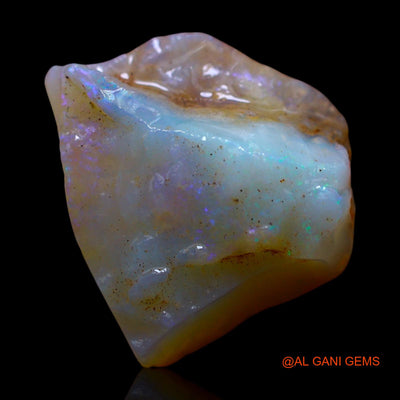 5.00 Cts Natural Australian Fire Opal Fancy Rough Loose Gemstone For Jewelry 13x12x5 mm RF-128