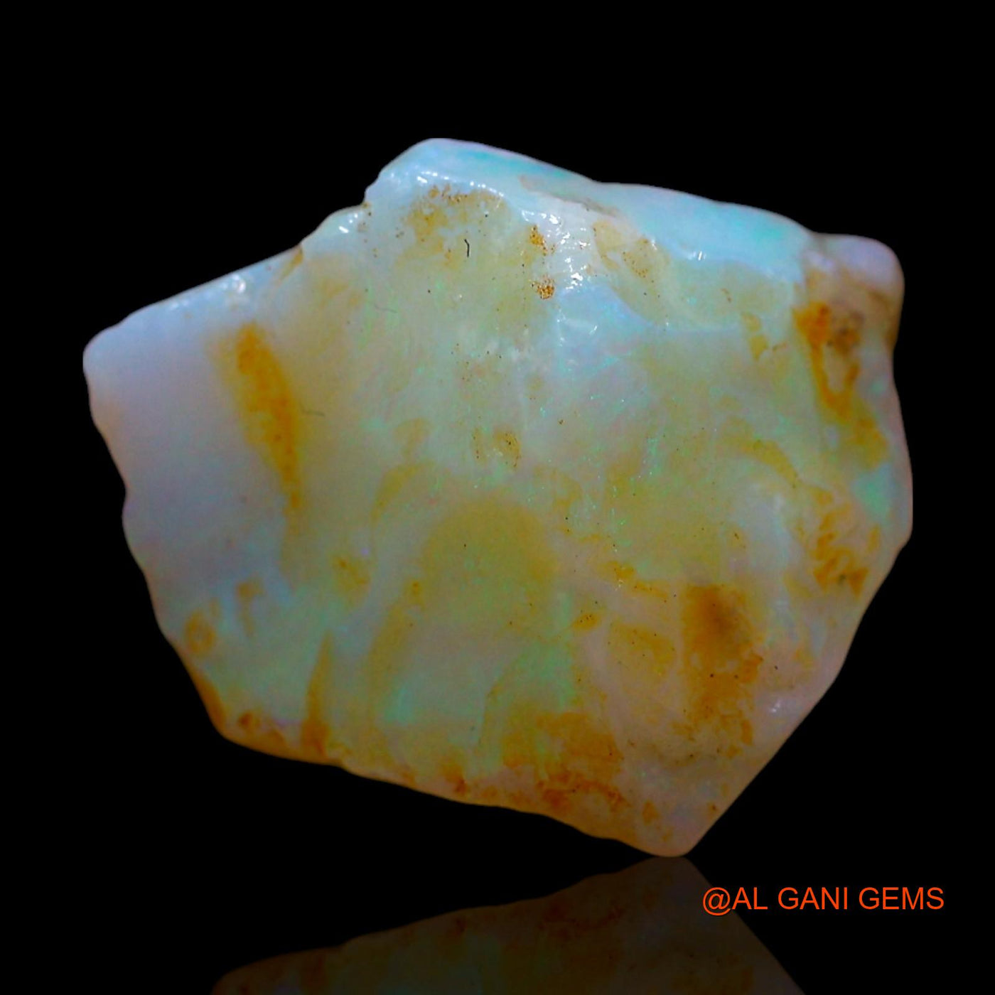 5.00 Cts Natural Australian Fire Opal Loose Gemstone Fancy Rough 13x11x6 mm RF-129