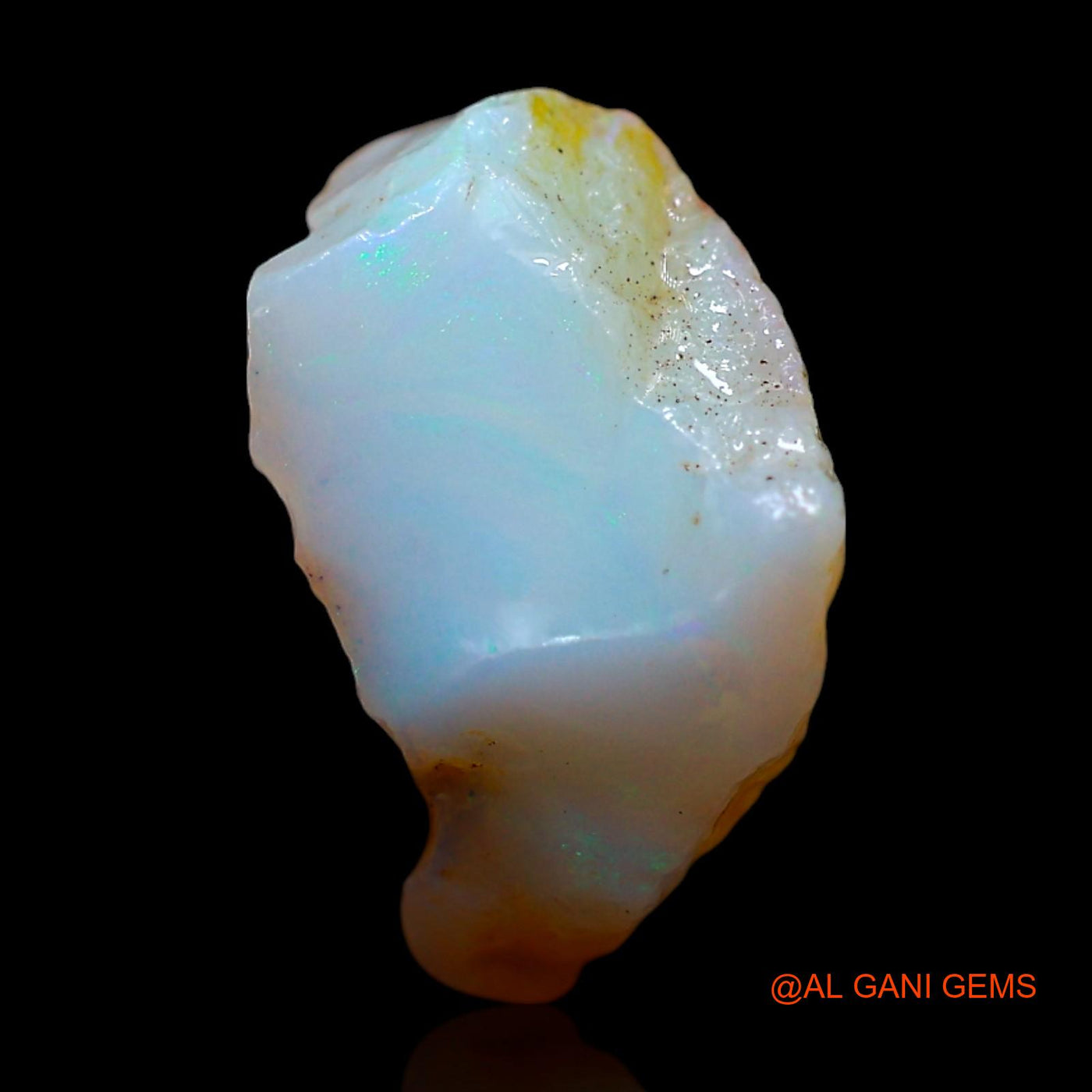 5.00 Cts Natural Australian Fire Opal Loose Gemstone Fancy Rough 13x11x6 mm RF-129