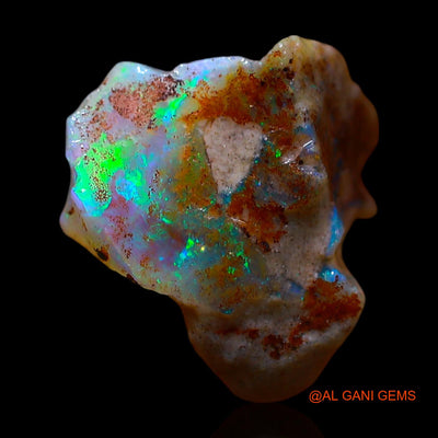 5.00 Cts Unheated Australian Fire Opal Loose Gemstone Fancy Rough Natural 11x10x9 mm RF-130