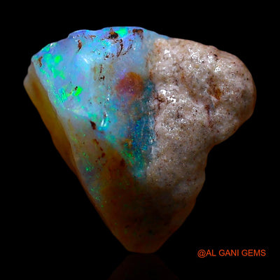 5.00 Cts Unheated Australian Fire Opal Loose Gemstone Fancy Rough Natural 11x10x9 mm RF-130