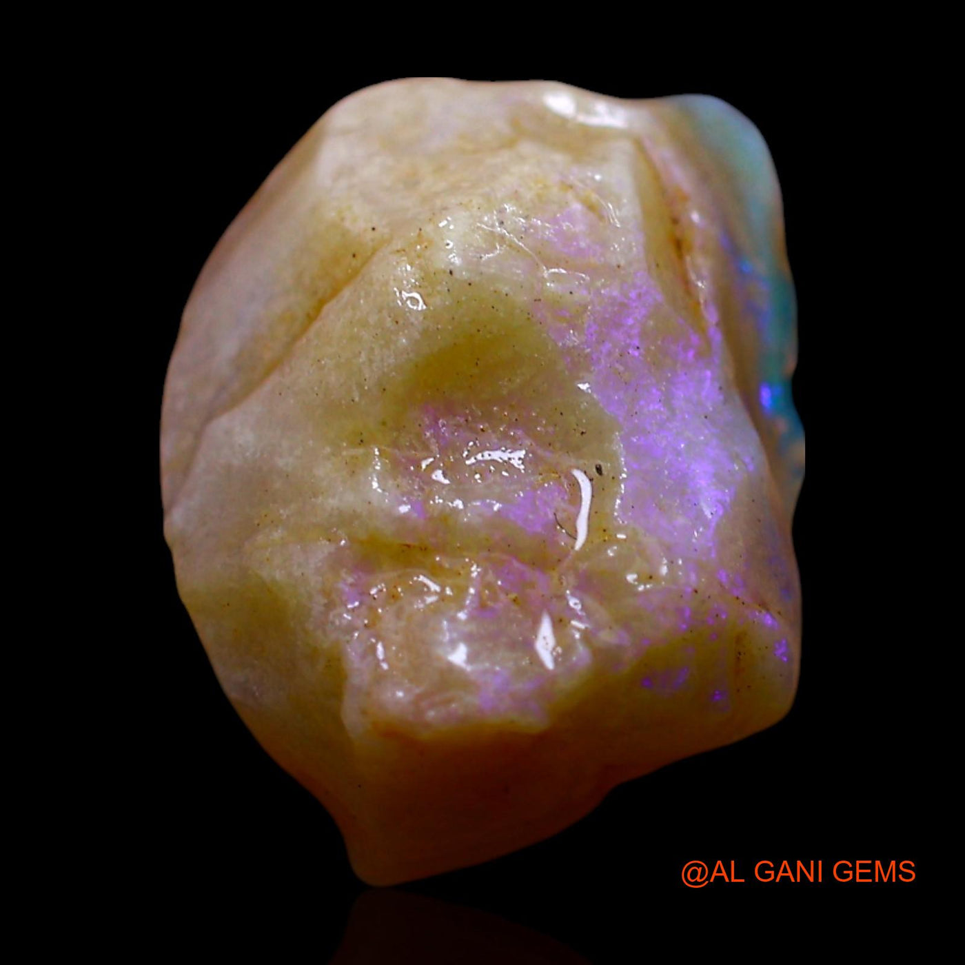3.00 Cts Natural Australian Fire Opal Loose Gemstone Fancy Rough 12x10x5 mm RF-132