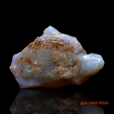 4.00 Cts Natural Australian Fire Opal Fancy Rough Loose Gemstone For Jewelry 21x14x3 mm RF-13
