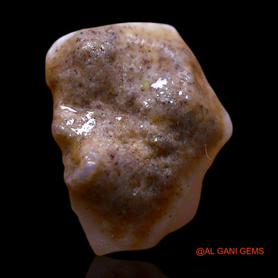 Natural Untreated Fire Opal Loose Gemstone Fancy Rough From Australia 4.00 Cts 12x9x7 mm RF-144