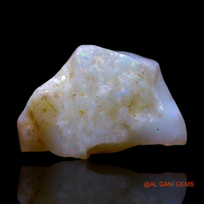 Natural Untreated Fire Opal Loose Gemstone Fancy Rough From Australia 4.00 Cts 12x9x7 mm RF-144