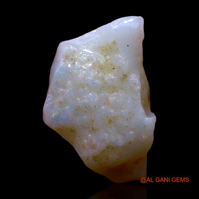 Natural Untreated Fire Opal Loose Gemstone Fancy Rough From Australia 4.00 Cts 12x9x7 mm RF-144