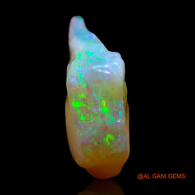 Natural Fire Opal Gemstone 3.00 Cts Loose Fancy Rough From Australia 14x11x3 mm RF-145