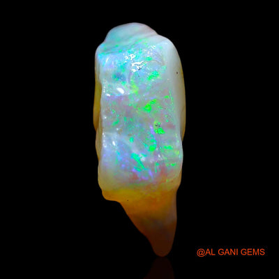 Natural Fire Opal Gemstone 3.00 Cts Loose Fancy Rough From Australia 14x11x3 mm RF-145