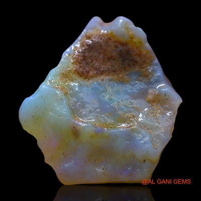 Natural Fire Opal Gemstone 3.00 Cts Loose Fancy Rough From Australia 14x11x3 mm RF-145