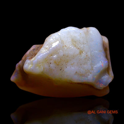5.00 Cts Natural Australian Fire Opal Loose Gemstone Fancy Rough 12x8x9 mm RF-147