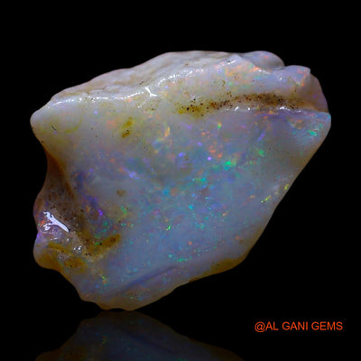 5.00 Cts Natural Australian Fire Opal Loose Gemstone Fancy Rough 12x8x9 mm RF-147