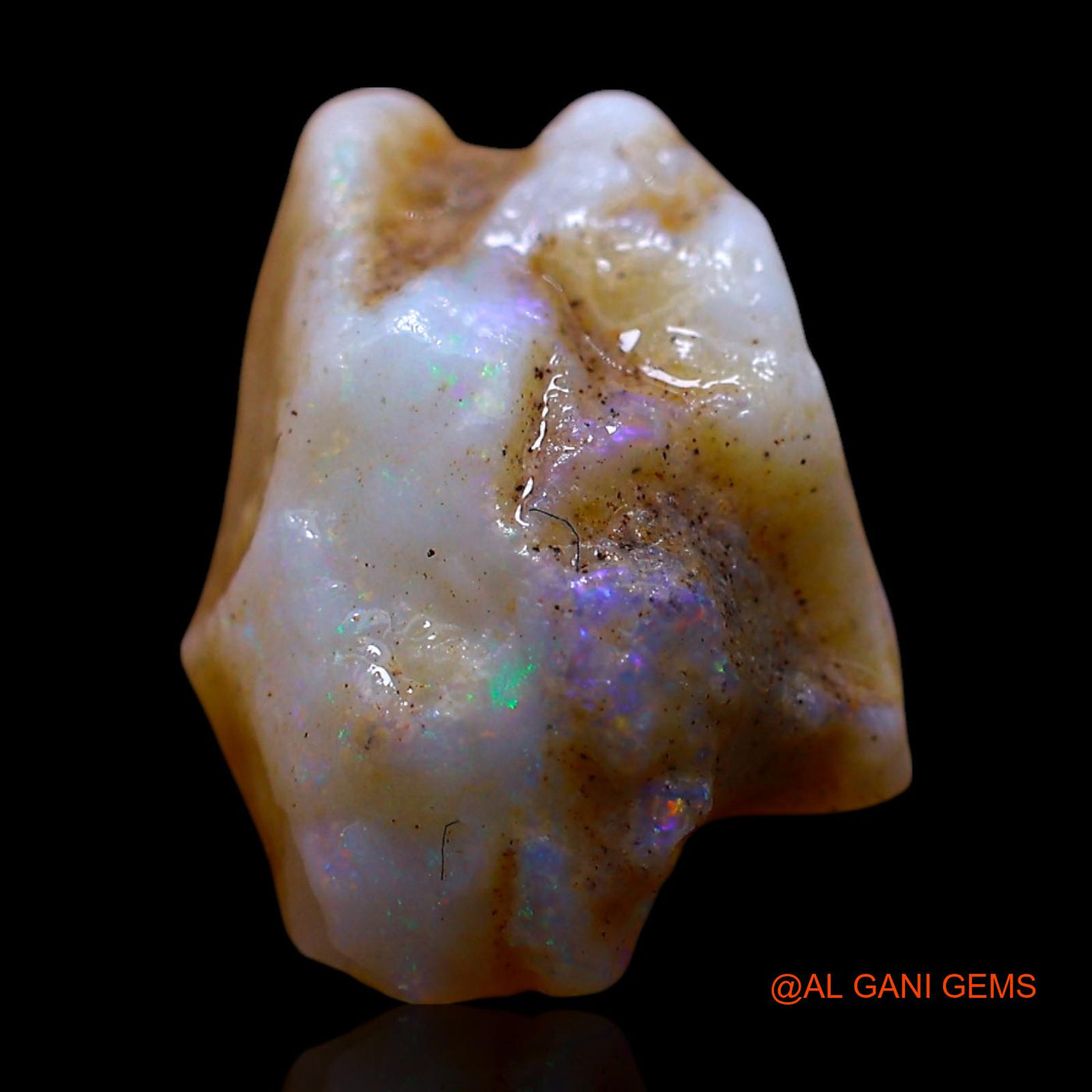 5.00 Cts Natural Australian Fire Opal Loose Gemstone Fancy Rough 12x8x9 mm RF-147