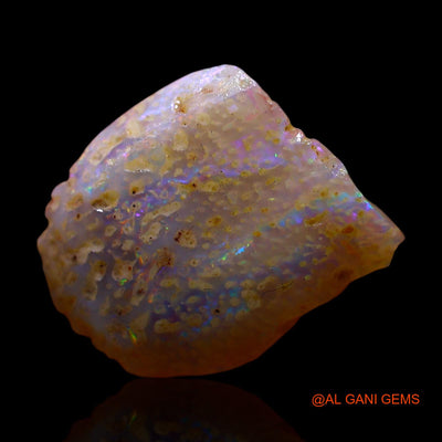2.00 Cts Natural Australian Fire Opal Loose Gemstone Fancy Rough 13x11x3 mm RF-148