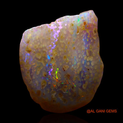 2.00 Cts Natural Australian Fire Opal Loose Gemstone Fancy Rough 13x11x3 mm RF-148