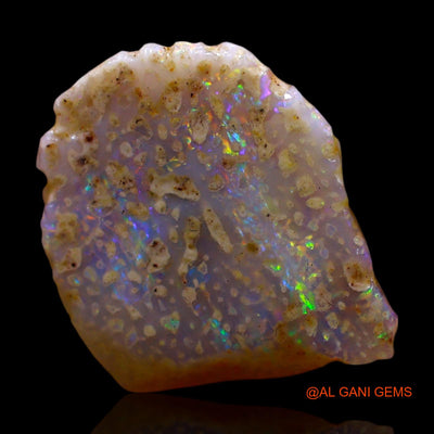 2.00 Cts Natural Australian Fire Opal Loose Gemstone Fancy Rough 13x11x3 mm RF-148