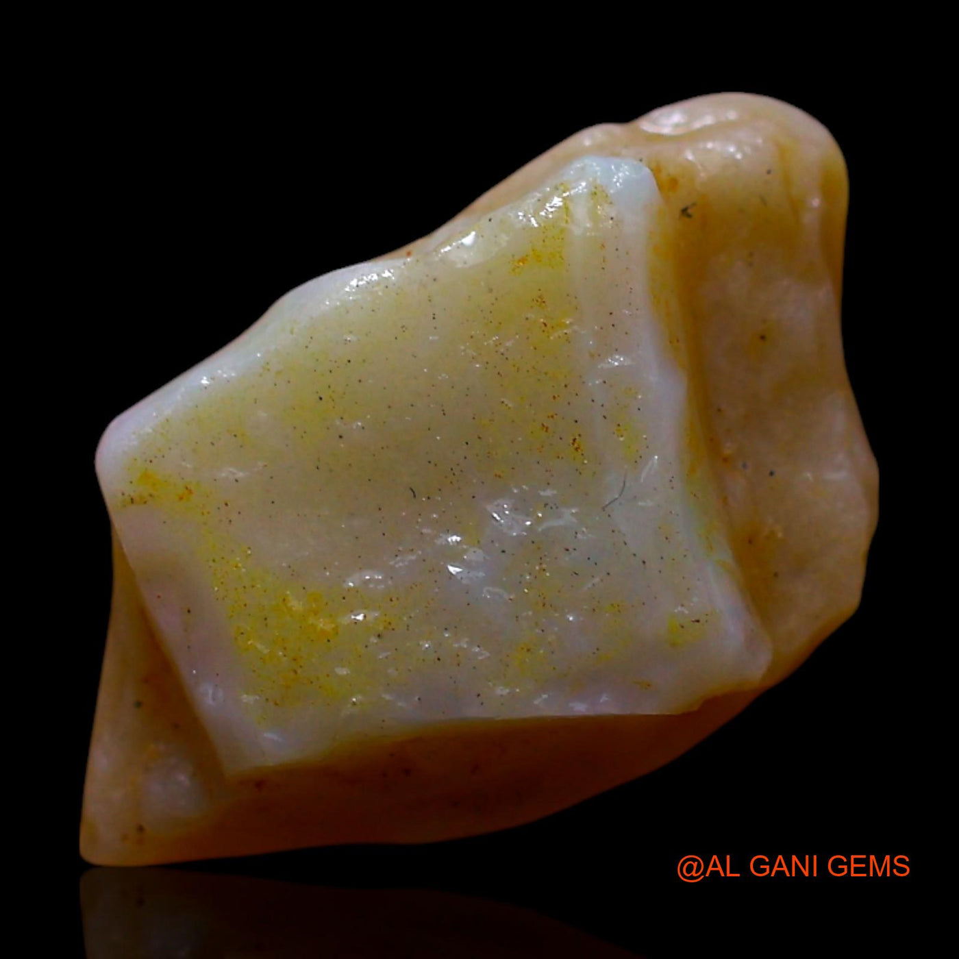 3.00 Cts Natural Australian Fire Opal Loose Gemstone Fancy Rough 14x7x6 mm RF-149