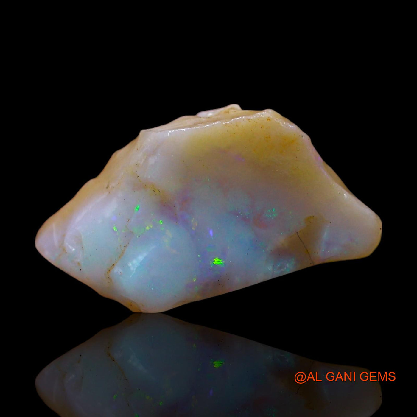 3.00 Cts Natural Australian Fire Opal Loose Gemstone Fancy Rough 14x7x6 mm RF-149
