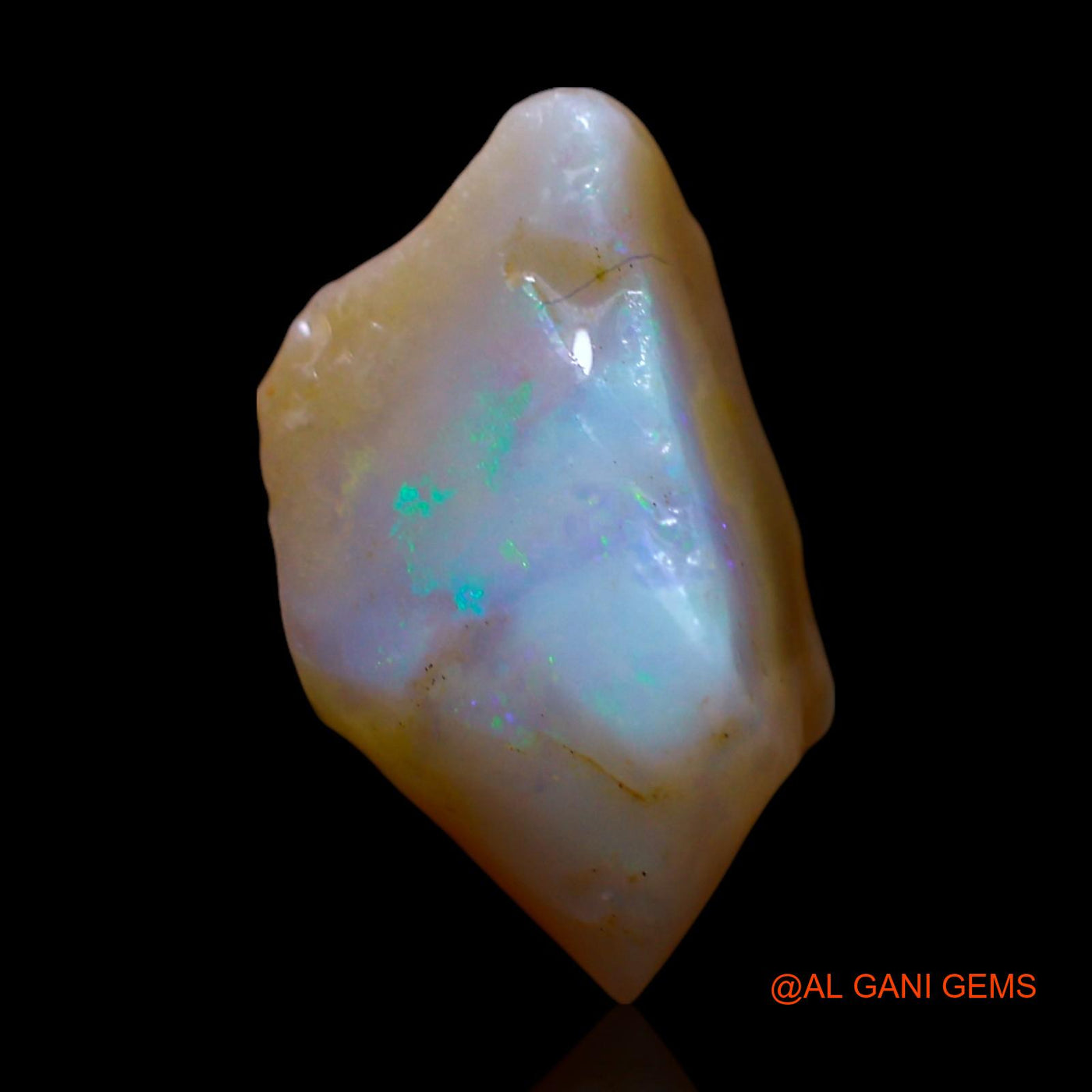 3.00 Cts Natural Australian Fire Opal Loose Gemstone Fancy Rough 14x7x6 mm RF-149