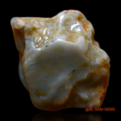 Natural Untreated Fire Opal Loose Gemstone Fancy Rough From Australia 4.00 Cts 12x10x6 mm RF-151