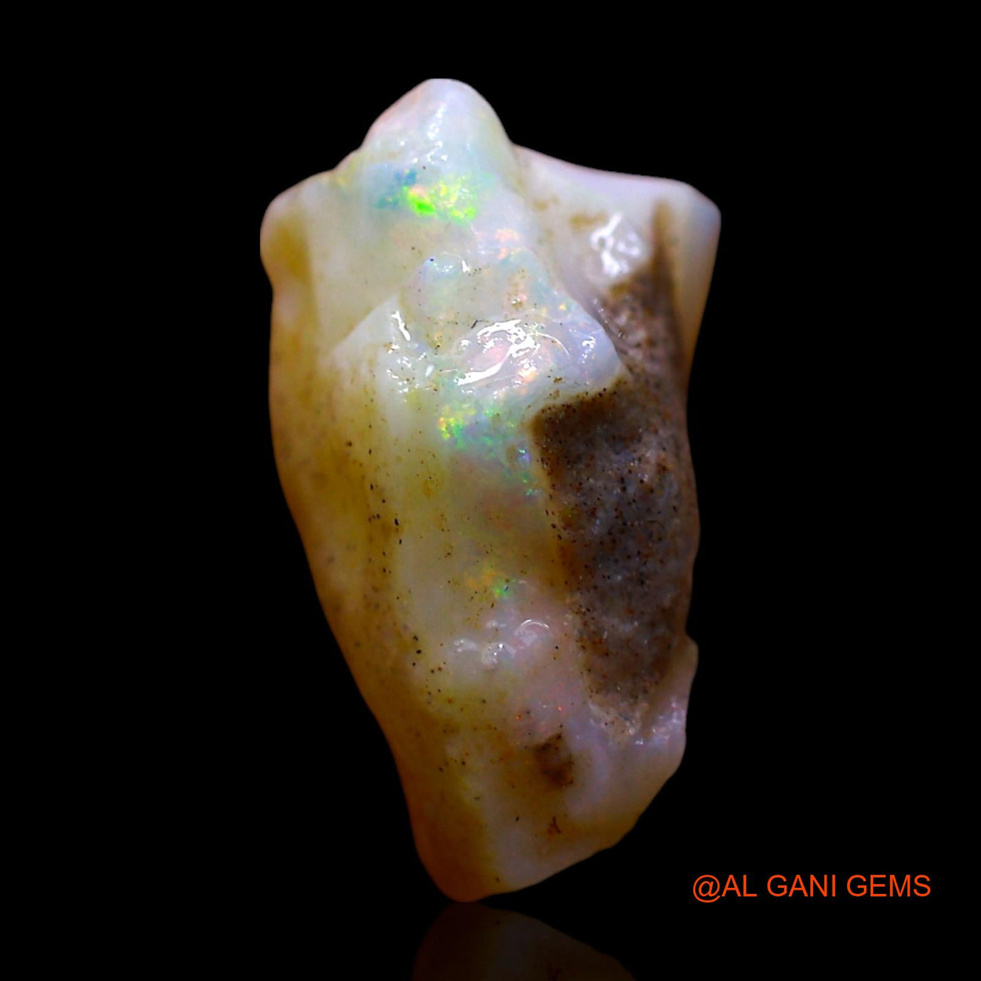 3.00 Cts Unheated Australian Fire Opal Loose Gemstone Fancy Rough Natural 13x8x7 mm RF-152
