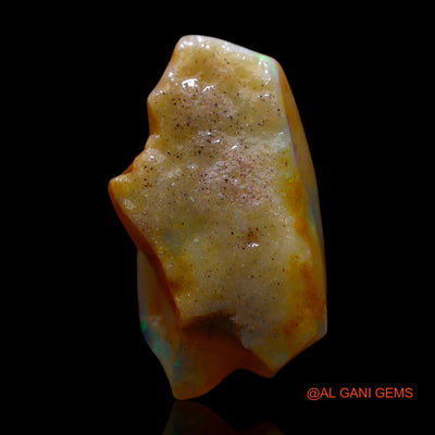 3.00 Cts Natural Australian Fire Opal Loose Gemstone Fancy Rough 14x8x6 mm RF-154
