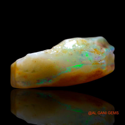 3.00 Cts Natural Australian Fire Opal Loose Gemstone Fancy Rough 14x8x6 mm RF-154