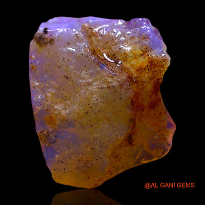 Natural Untreated Fire Opal Loose Gemstone Fancy Rough From Australia 2.00 Cts 12x10x4 mm RF-155