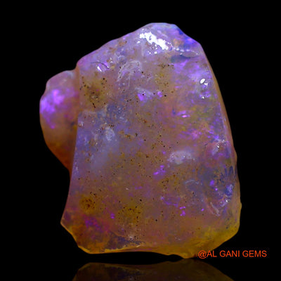 Natural Untreated Fire Opal Loose Gemstone Fancy Rough From Australia 2.00 Cts 12x10x4 mm RF-155