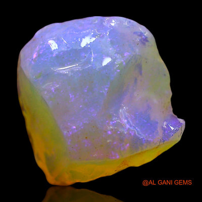 4.00 Cts Natural Australian Fire Opal Loose Gemstone Fancy Rough 11x11x6 mm RF-158