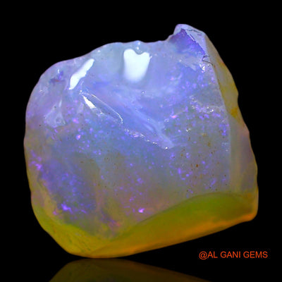 4.00 Cts Natural Australian Fire Opal Loose Gemstone Fancy Rough 11x11x6 mm RF-158