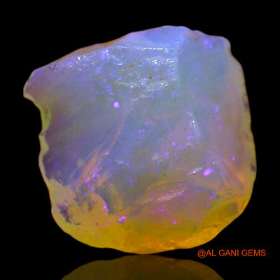 4.00 Cts Natural Australian Fire Opal Loose Gemstone Fancy Rough 11x11x6 mm RF-158
