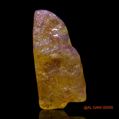 Natural Untreated Fire Opal Loose Gemstone Fancy Rough From Australia 2.00 Cts 15x6x4 mm RF-159