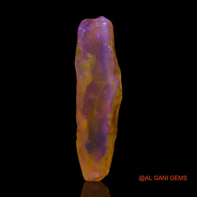 Natural Untreated Fire Opal Loose Gemstone Fancy Rough From Australia 2.00 Cts 15x6x4 mm RF-159
