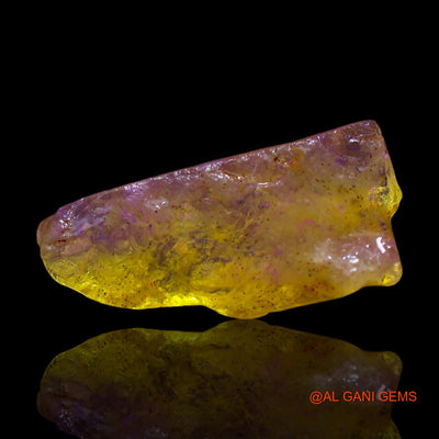 Natural Untreated Fire Opal Loose Gemstone Fancy Rough From Australia 2.00 Cts 15x6x4 mm RF-159