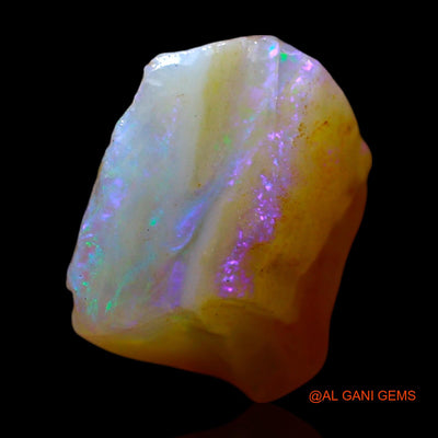 Natural Untreated Fire Opal Loose Gemstone Fancy Rough From Australia 4.00 Cts 9x8x6 mm RF-160