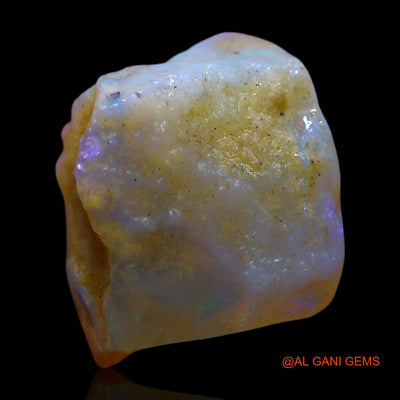 Natural Untreated Fire Opal Loose Gemstone Fancy Rough From Australia 4.00 Cts 9x8x6 mm RF-160
