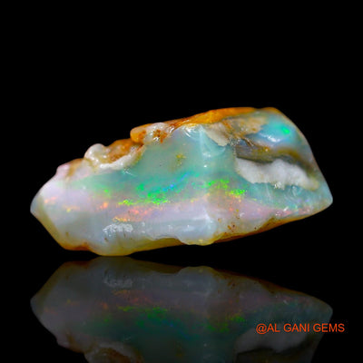 3.00 Cts Natural Australian Fire Opal Fancy Rough Loose Gemstone For Jewelry 14x7x6 mm RF-161