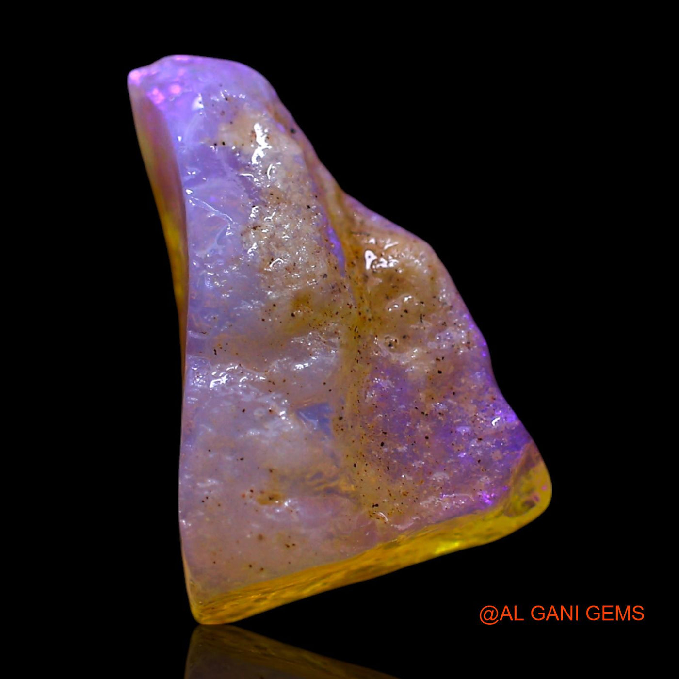 3.00 Cts Natural Australian Fire Opal Loose Gemstone Fancy Rough 13x9x6 mm RF-162