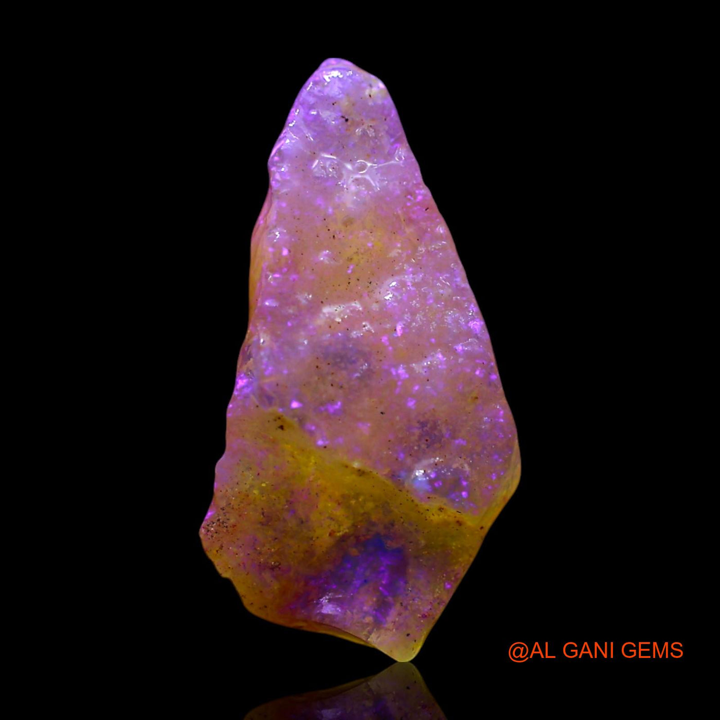 2.00 Cts Natural Australian Fire Opal Loose Gemstone Fancy Rough 15x7x4 mm RF-163