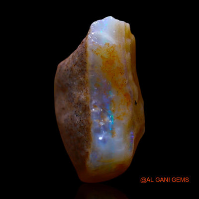 4.00 Cts Natural Australian Fire Opal Loose Gemstone Fancy Rough 10x10x7 mm RF-164