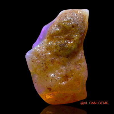 3.00 Cts Natural Australian Fire Opal Fancy Rough Loose Gemstone For Jewelry 12x8x5 mm RF-165