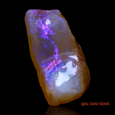 3.00 Cts Natural Australian Fire Opal Fancy Rough Loose Gemstone For Jewelry 12x8x5 mm RF-165