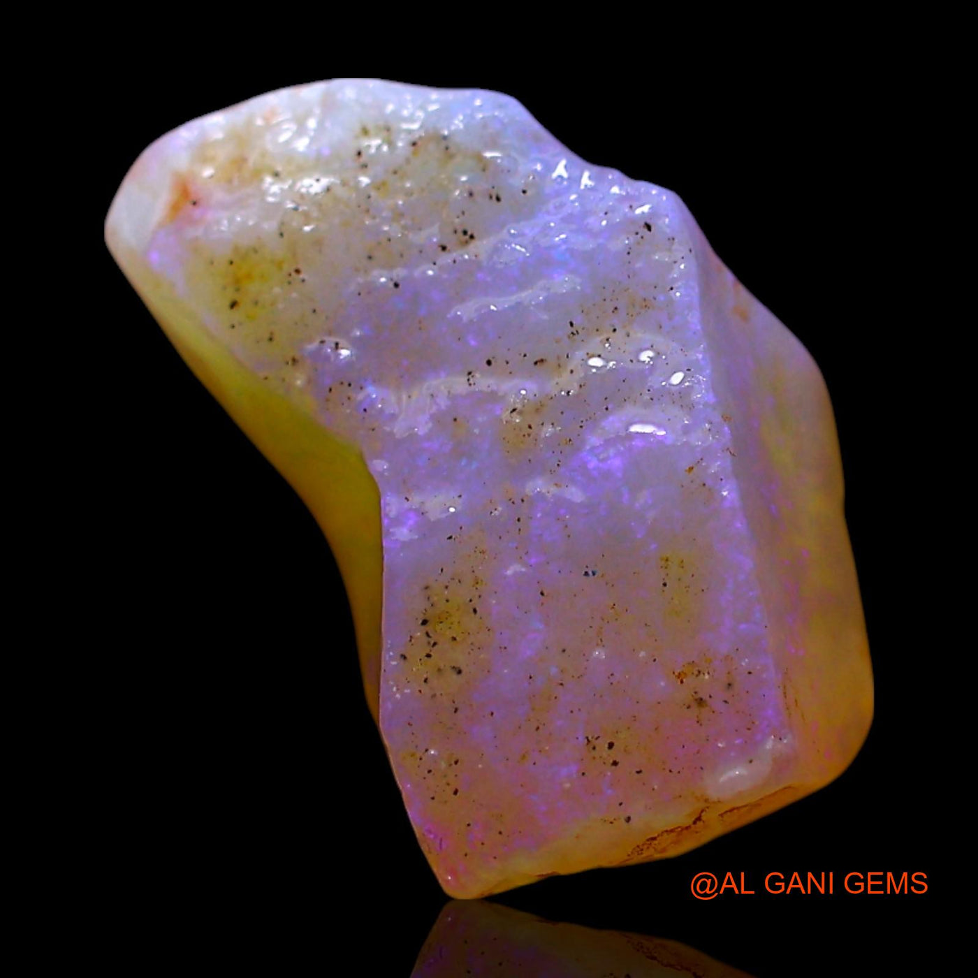 3.00 Cts Natural Australian Fire Opal Fancy Rough Loose Gemstone For Jewelry 12x8x5 mm RF-165